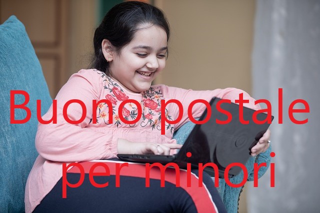 Buono postale per minori